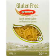 Granoro Tubetti Gluten Free Pasta with Quinoa Flour 400 g