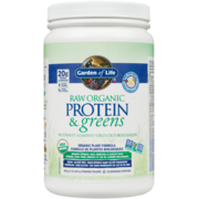 Garden Of Life Protéine et Aliments Verts CRUS Biologiques - Vanille