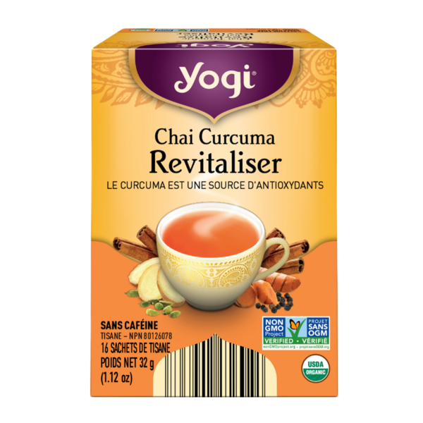Yogi Tisane chai curcuma revitaliser
