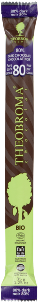 Theobroma Chocolat 80% Chocolat Noir 80 Noir Pur Cacao 35 g