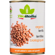 Bioitalia Lentils Organic 398 ml