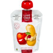 Love Child Organics Organic Puree Apples, Butternut Squash, Cherries, Ginger 6 Months+ 128 ml