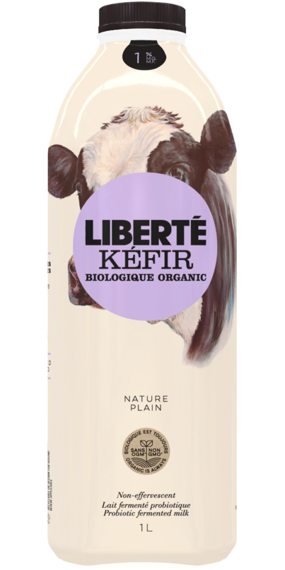 Liberté Kéfir kéfir nature 1%