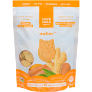 Love Child Organics Owlies Organic Spelt Cookies Sweet Potato + Ginger 12+ Months 170 g