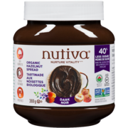Nutiva Nurture Vitality Dark Organic Hazelnut Spread 369 g