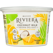 Maison Riviera Vegan Delight Coconut Milk Pineapple and Coconut 500 g
