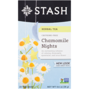 Stash Herbal Tea Chamomile Nights 20 Tea Bags 18 g