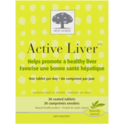 New Nordic Active Liver 30 Comprimés Enrobés 1010 mg