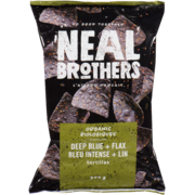 Neal Brothers Tortillas Bleu Intense + Lin Biologiques