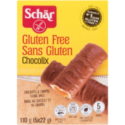 Schär Chocolix Gluten Free 5 Bars x 22 g (110 g)