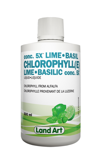 Land Art Chlorophyll(E) 5X Basilic-Limette