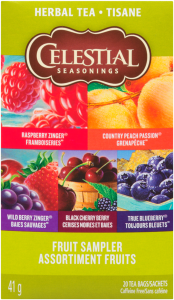 Celestial Seasonings   Tisane Assortiment Fruits