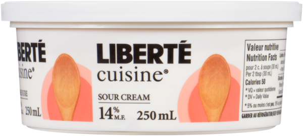 Liberté Cuisine Crème Sure 14% M.G. 250 ml