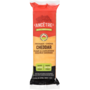 L'Ancêtre Cheese Cheddar Double Smoked Organic 31% M.F. 190 g