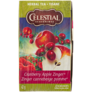 Celestial Seasonings Tisane Zinger Canneberge Pomme