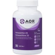 AOR Astaxanthin 20 mg 30 Vsoftgel
