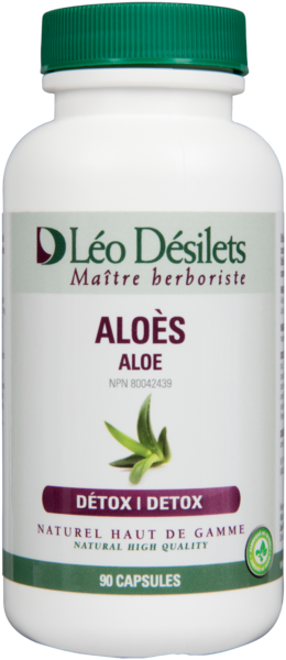Léo Désilets Maître Herboriste Aloès 90 Capsules