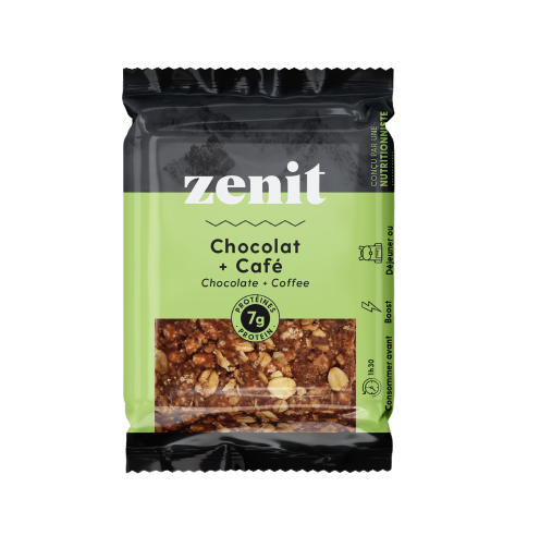 Zenit Carré d'énergie chocolat et café