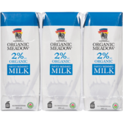 Organic Meadow Partly Skimmed Milk Organic 2 % M.F. 250 ml