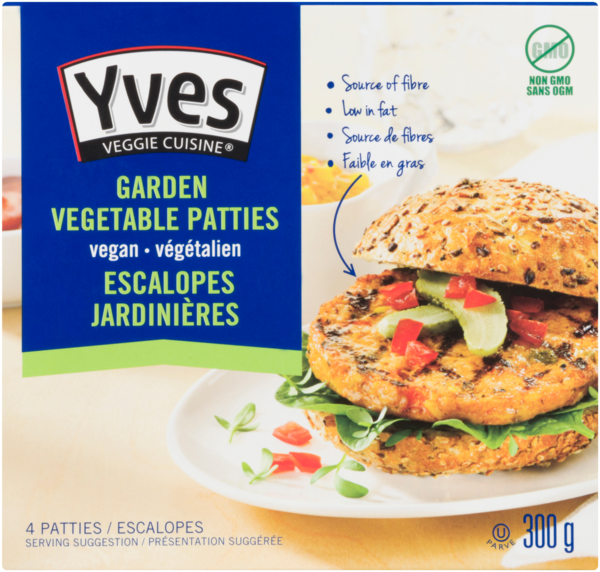 Yves Veggie Cuisine Escalopes Jardinières 4 Escalopes Végétaliennes 300 g