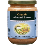 Nuts to You Nut Butter Crunchy Organic Almond Butter 365 g