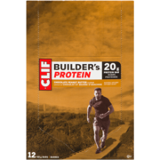 Clif Builders Protein Bar Chocolate Peanut Butter Flavour 12 Bars x 68 g