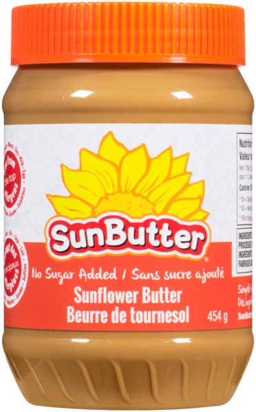 SunButter Beurre de Tournesol Sans Sucre Ajouté 454 g