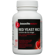 Innovite Health Red Yeast Rice with CoQ10 Ubiquinol & Vitamin D3 60 Vegetarian Capsules