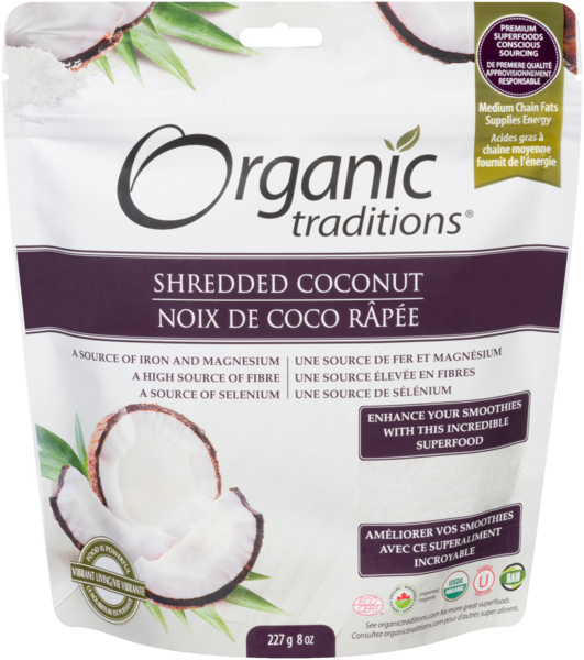 Organic Traditions  Noix De Coco Rape