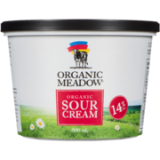 Organic Meadow Sour Cream Organic 14% M.F. 500 ml