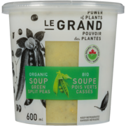 Le Grand Soup Green Split Peas Organic 600 ml