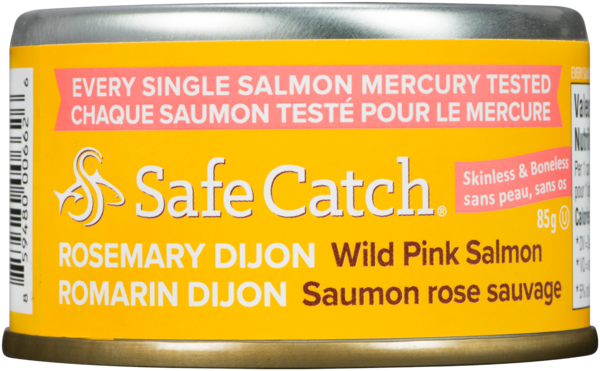 Safe Catch Saumon Rose Sauvage Romarin Dijon 85 g