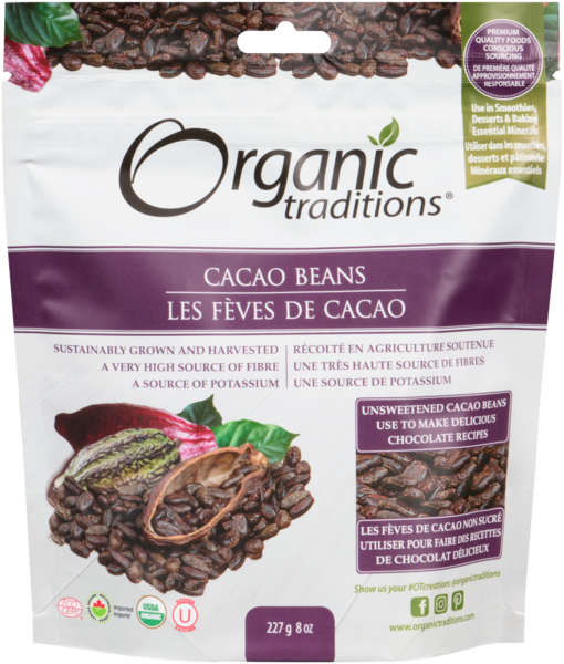 Organic Traditions  Fèves De  Cacao