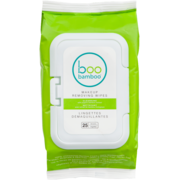 Boo Bamboo Make Up Removing Wipes Cleansing 25 Wipes