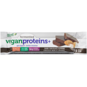 Genuine Health Fermented Vegan Proteins+ Barre Chocolat Noir et Amande 55 g