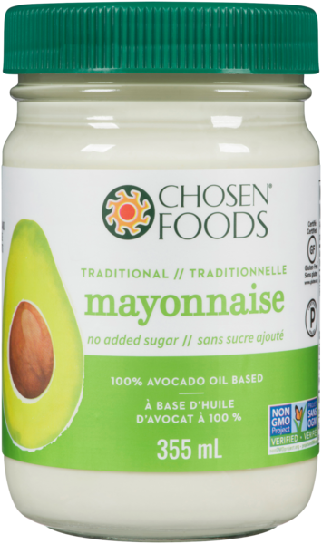 Chosen Foods Mayonnaise Classique 355 ml