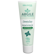 Ciel D'azur Dentrifice Argile blanche Menthe BIO