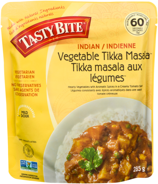 Tasty Bite Tikka Masala aux Légumes Indienne Doux 285 g