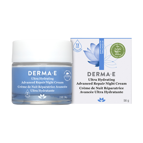 Derma-E Crème de nuit réparatrice avancée ultra hydratante 