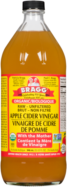 Bragg Vinaigre de Cidre de Pomme Biologique 946 ml