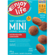 Enjoy Life Soft Mini Cookies Snickerdoodle 6 Snack Packs 170 g