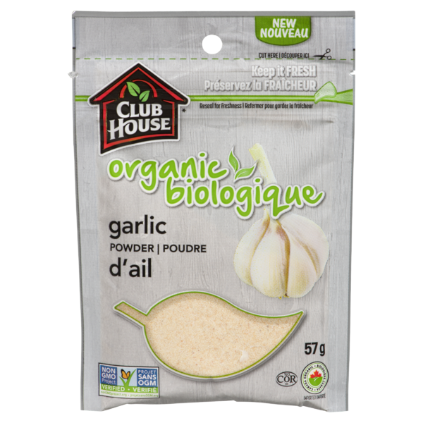 Club House - Organic Ground Garlic Powder Bag