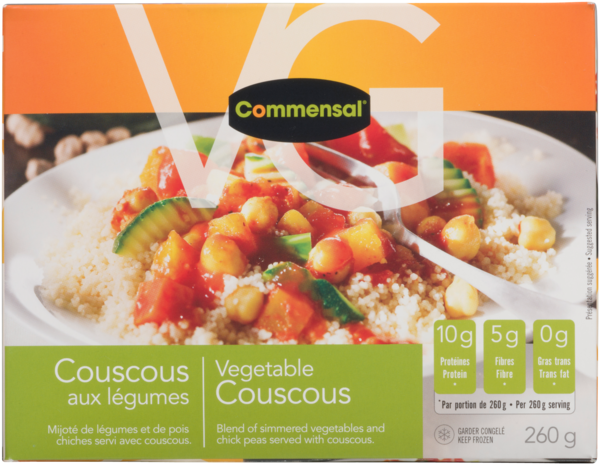 Commensal Couscous Legumes