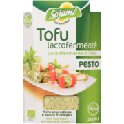 Sojami Tofu Lactofermenté Pesto 2 x 100 g (200 g)