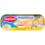 Saupiquet Filets de Maquereaux Moutarde 169 g
