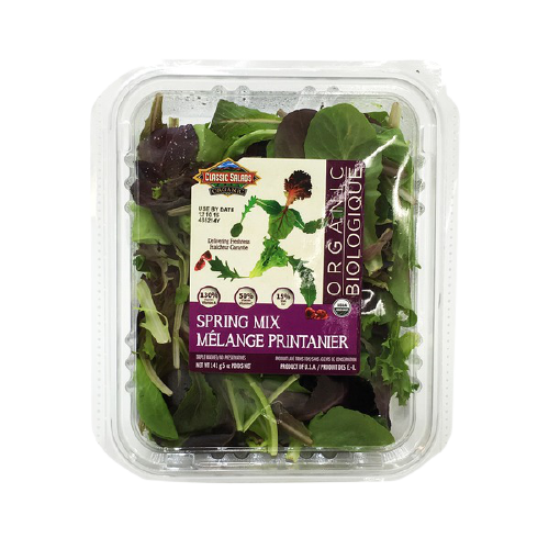Classic Salads Mélange Printanier Biologiques