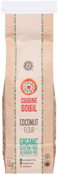 Cuisine Soleil Farine de Noix-de-Coco Biologique 1kg