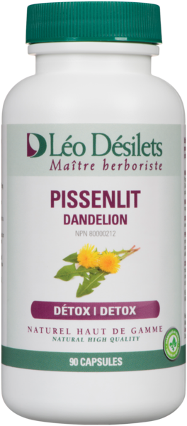 Léo Désilets Pissenlit Détox 90 Capsules