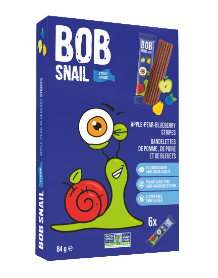 Bob Snail Bandelettes Pomme-Poire-Bleuet