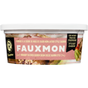 Rawesome Non-Dairy Cultured Cashew Cream Cheese Salmon Style Fauxmon 227 g